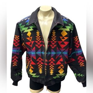Pendleton Rainbow Bomber Jacket XXL
